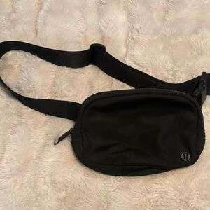 lululemon Black Belt Bag